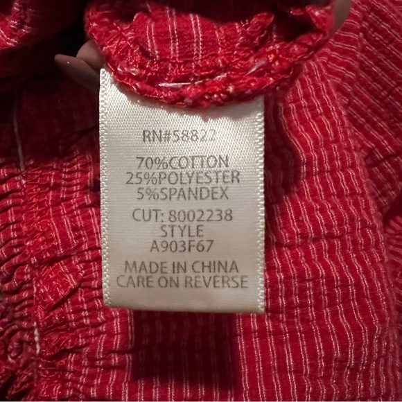 Red & White Striped Dress Max Studio - Picture 5 of 6